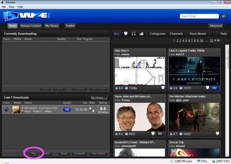 azureus BitTorrentのクライアントWindows vuze