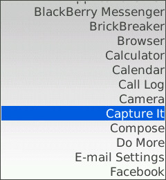 capture it in the list of applications to assign to a convenience key