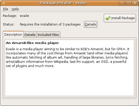 exaile music player