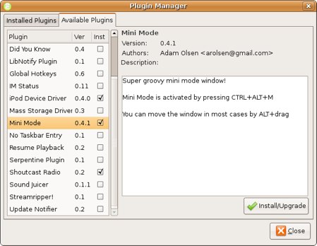 exaile music player