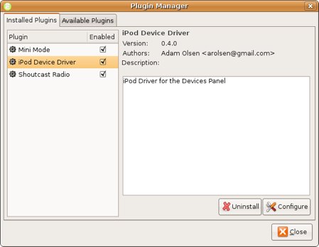 exaile music player