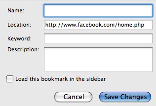 Firefox segnalibro proprietà