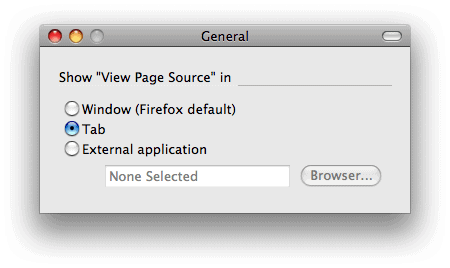 source viewer tab settings