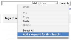 Firefox Smart ключевые слова поиска