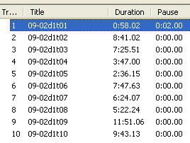 burn flac to audio with nero gapless
