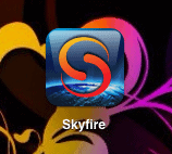 skyfire ipad dashboard icon
