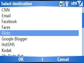 uploading pictures from your camera phone to flickr