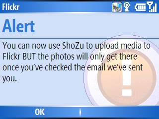 uploading pictures from your camera phone to flickr