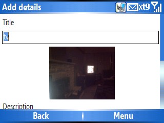 uploading pictures from your camera phone to flickr