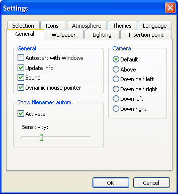 echte desktop-instellingen