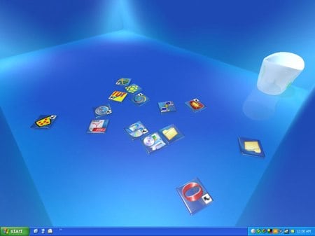 echte desktop andere hoek