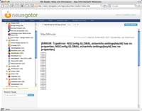 NewsGator Online AJAX Beta