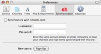 Shrook RSS-Reader für Mac