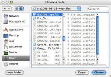 Umwandlung von SHN zu mp3 mit xact und iTunes