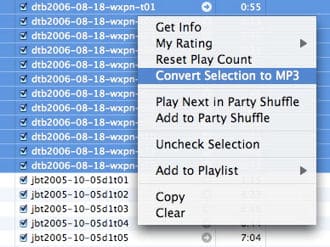 SHN преобразовании в MP3 с xact и itunes