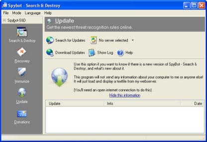 Spybot remove spyware Remove Spyware with Spybot Search and Destroy