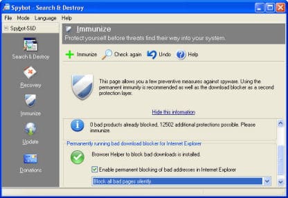 Spybot remove spyware Remove Spyware with Spybot Search and Destroy