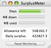 monitor os x bandwidth with surplusmeter