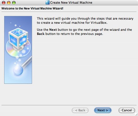 installing fedora 7 in virtualbox for os x