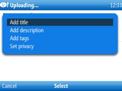 yahoo go flickr widget options