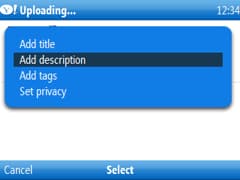 yahoo go flickr widget photo options