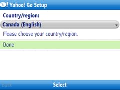 setup yahoo go