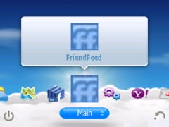 friendfeed widget added to the yahoo go widgets list