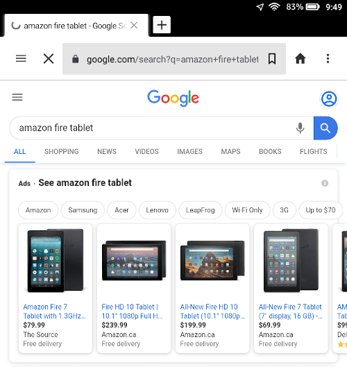 How to change the search engine on an amazon fire simple help