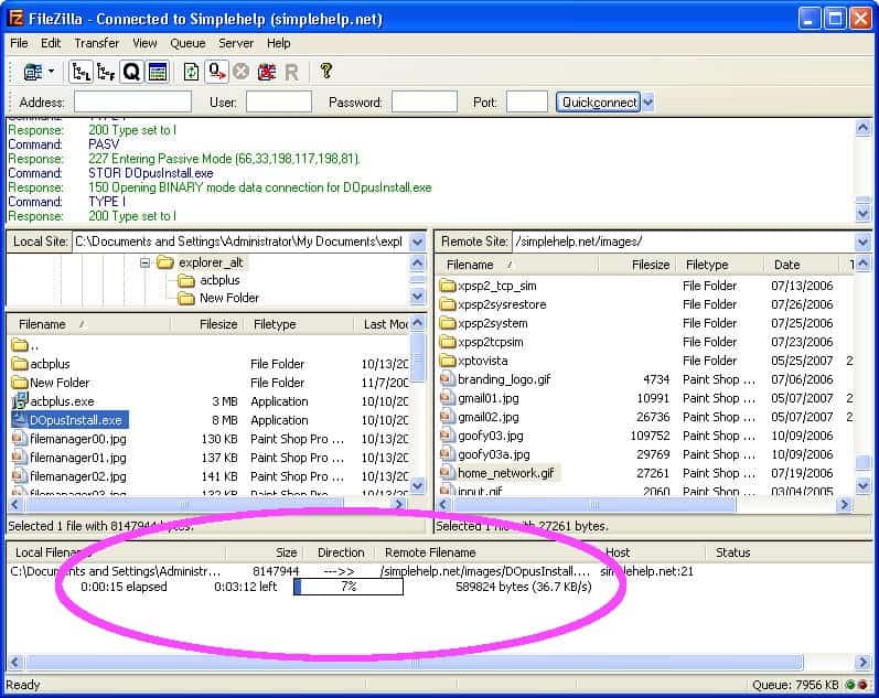 How to use FTP in Windows