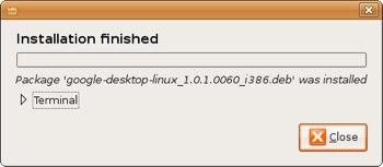 google desktop for linux