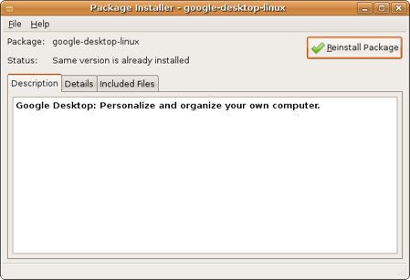 google desktop for linux