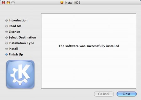 kde 4 on os x
