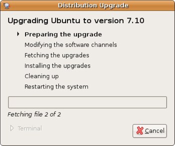 ubuntu 7.10 gutsy gibbon in parallels for os x