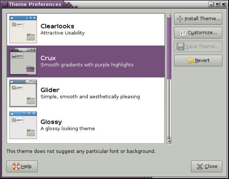 changing the ubuntu theme