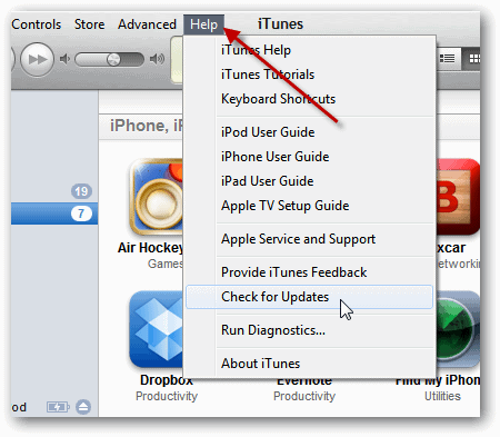 How To Make Sure iTunes For Windows is Up To Date